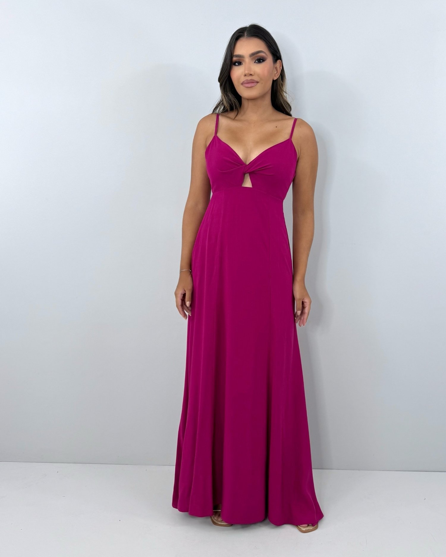 Vestido Eliana - Cereja - Image 4