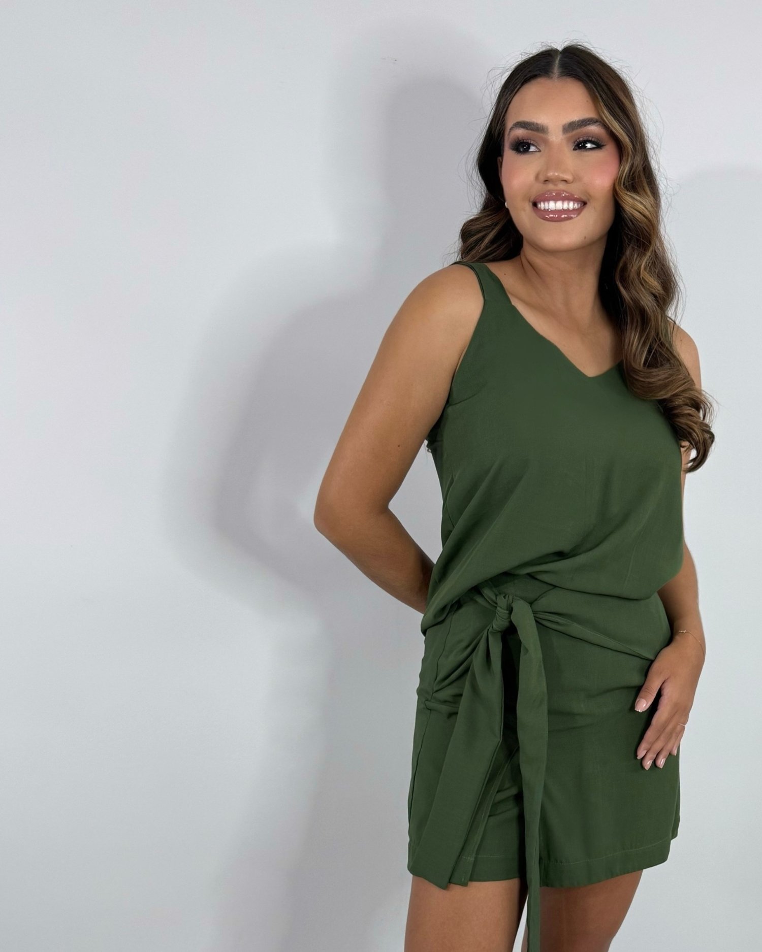 Conjunto Glenda - Verde Militar - Image 1