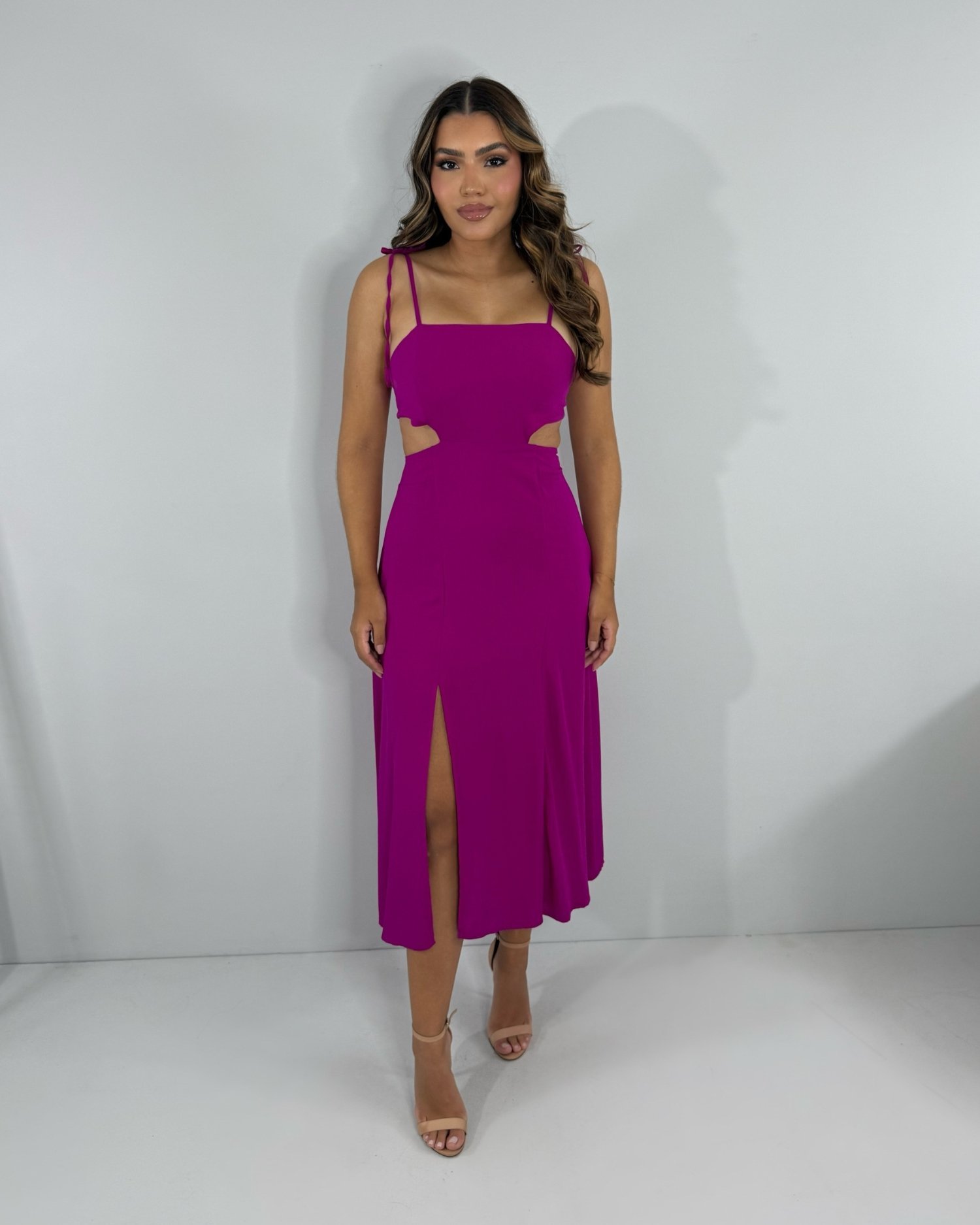 Vestido Amarilis - Fúcsia - Image 1