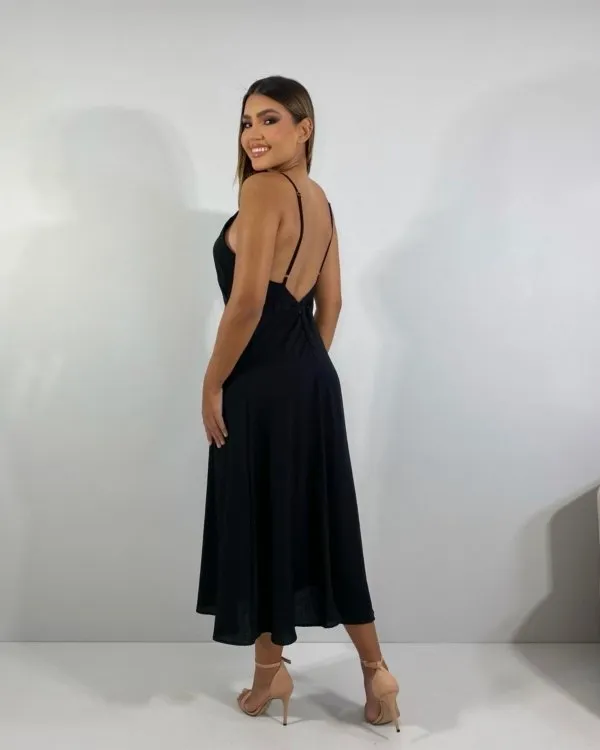 Vestido Felícia - Preto