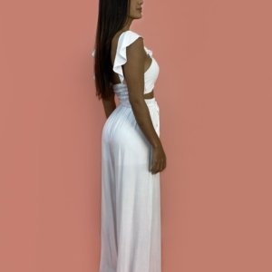 Conjunto Pantalona Samira - Branco - Image 2