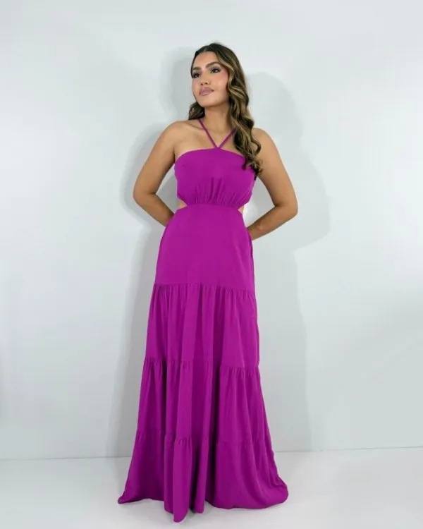 Vestido Ayla - Fúcsia
