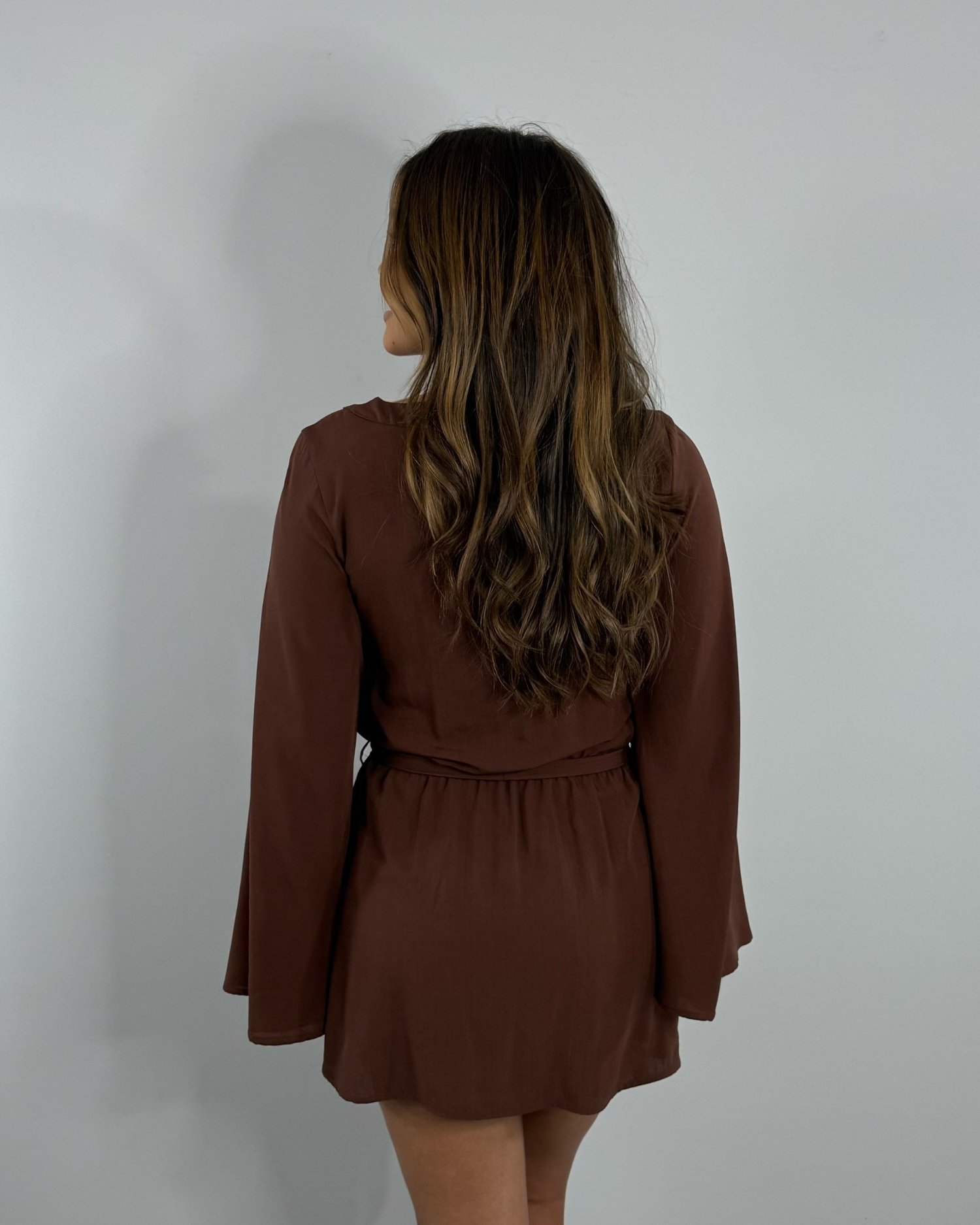 Vestido Glória - Marrom - Image 3