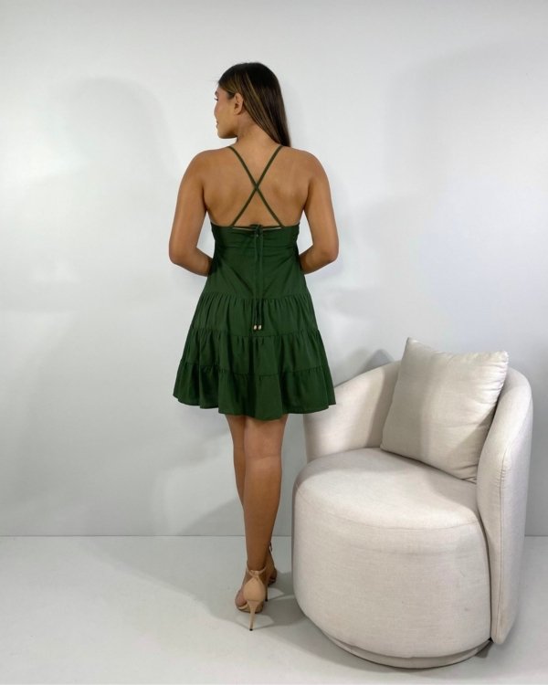 Vestido Chloe - Verde Militar