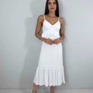 Vestido Maggie - Branco - Image 3