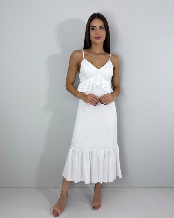 Vestido Maggie - Branco