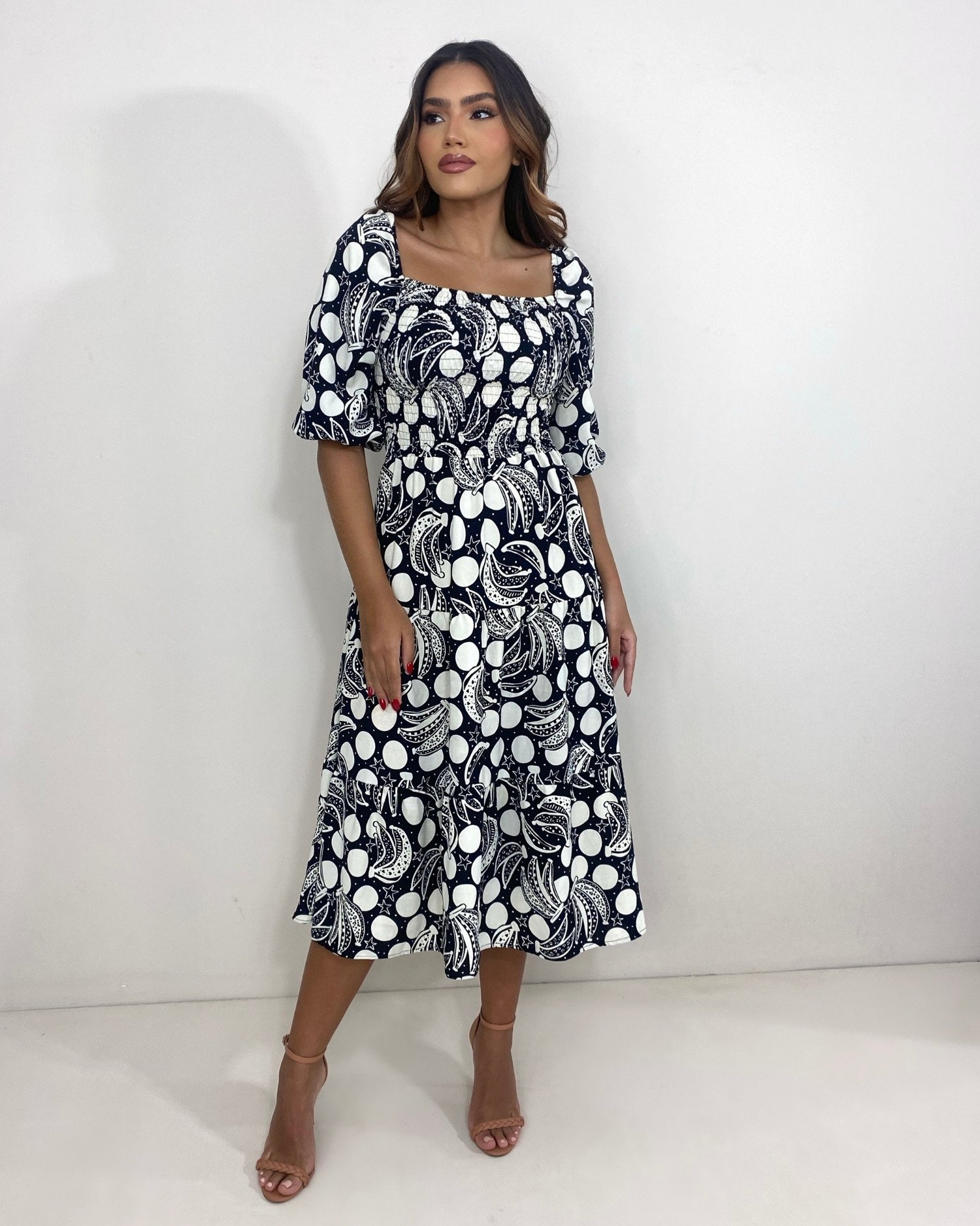 Vestido Juliana - Estampa Banana - Image 5