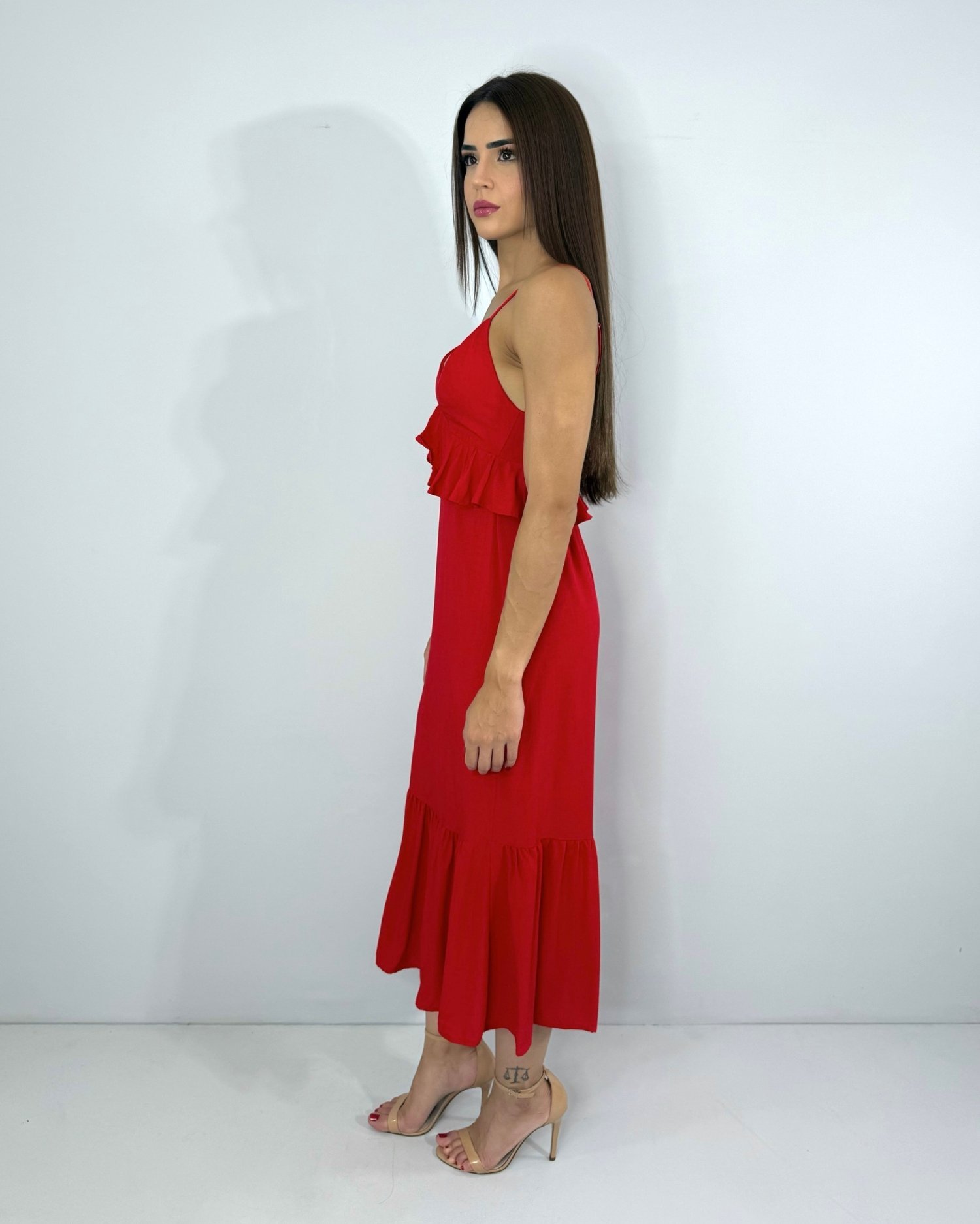 Vestido Maggie - Vermelho - Image 2