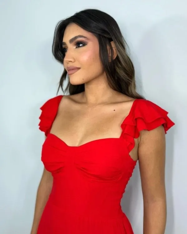 Vestido Isla - Vermelho