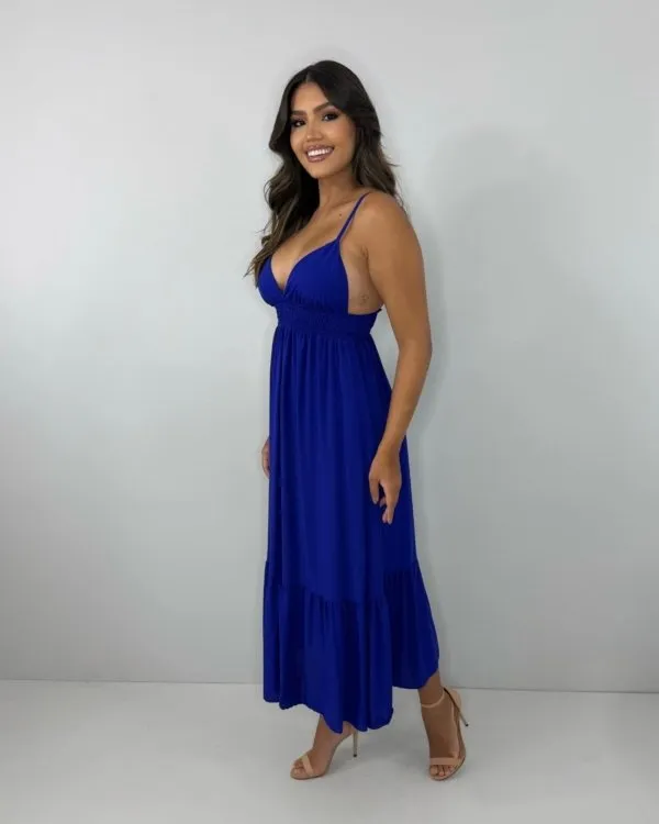 Vestido Beatriz - Azul Royal