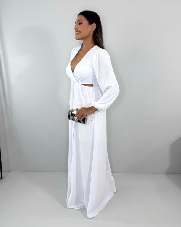 Vestido Magda - Branco