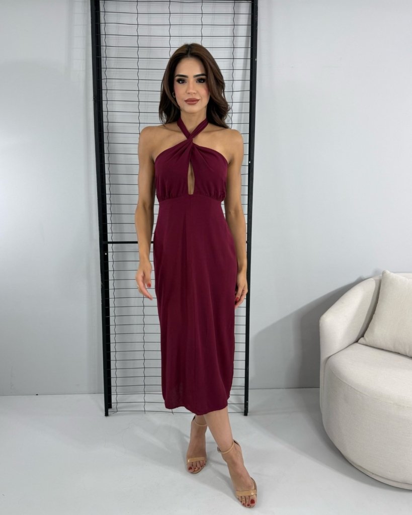 Vestido Sarah - Marsala