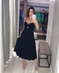 Vestido Jéssica Midi – Preto