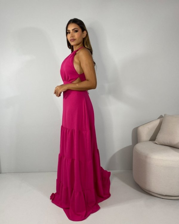 Vestido Estefane Longo - Pink