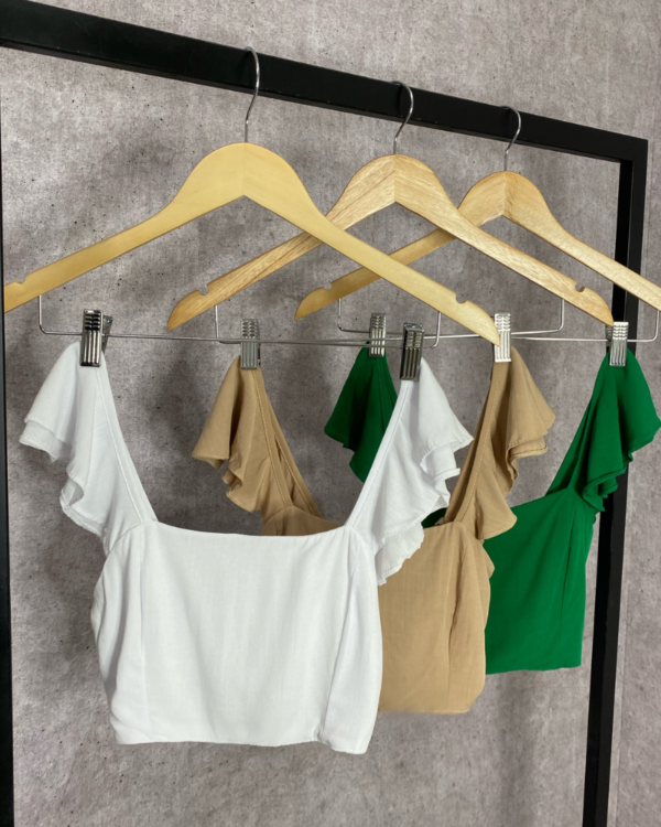 Cropped Samira - Verde Bandeira