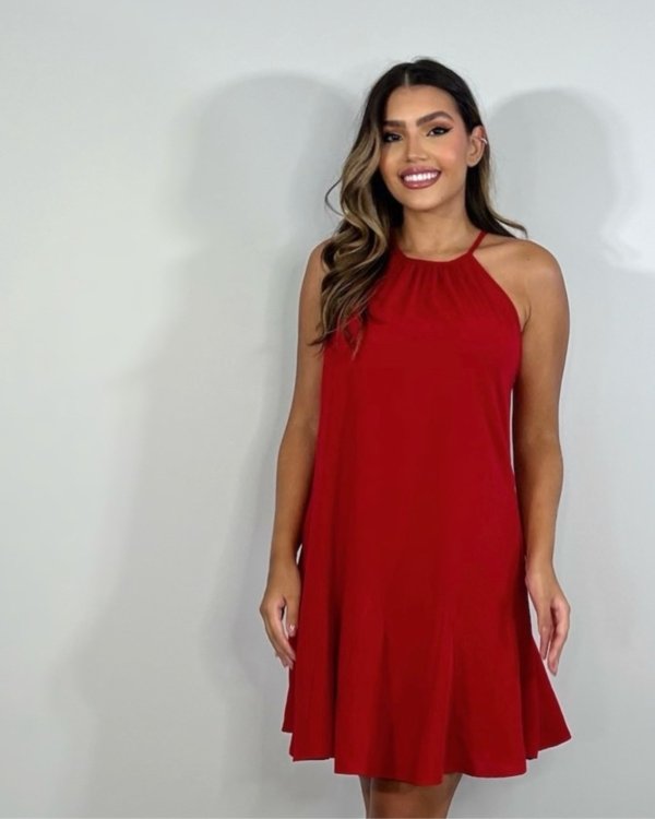 Vestido Regina - Vermelho