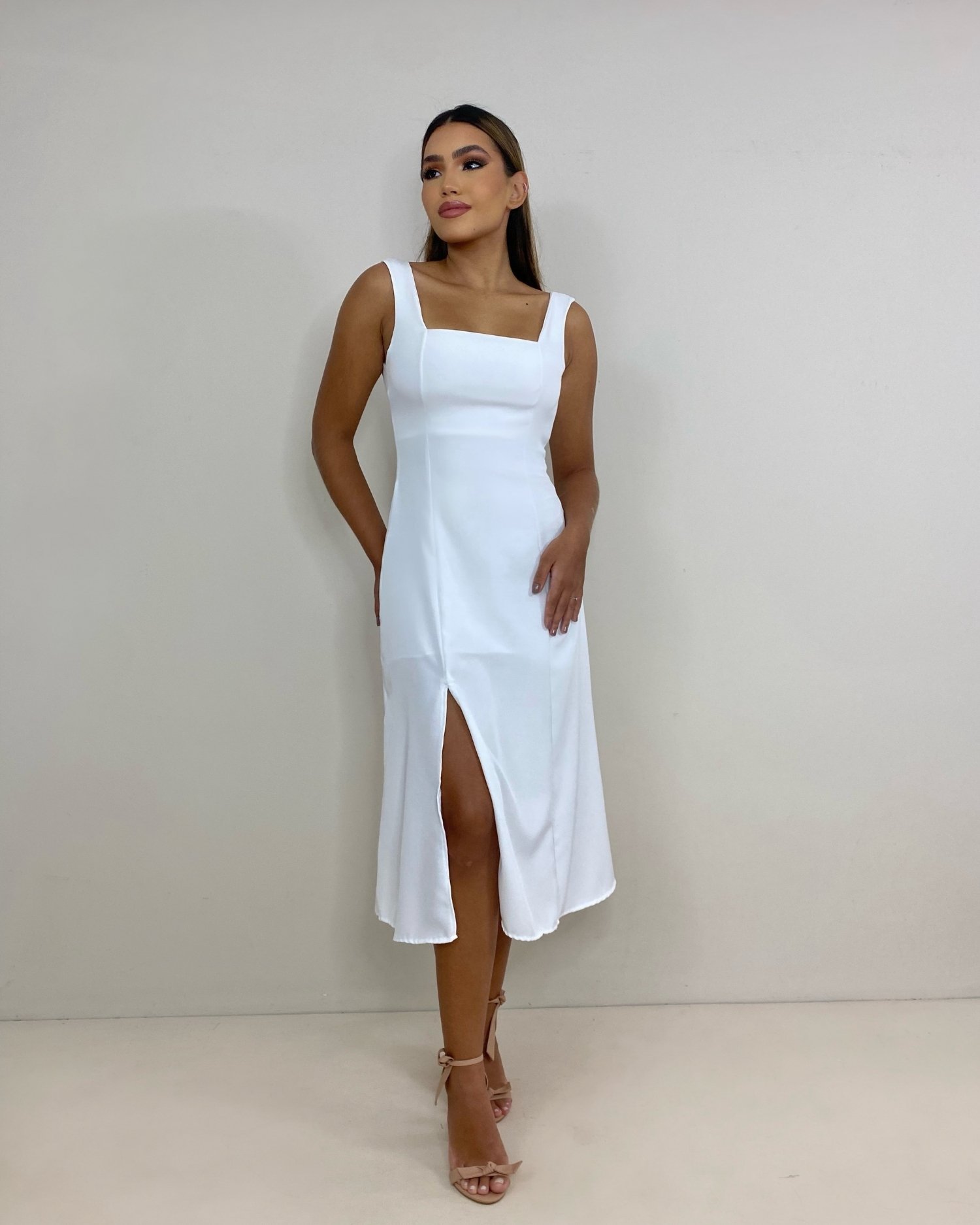 Vestido Roberta - Branco - Image 4