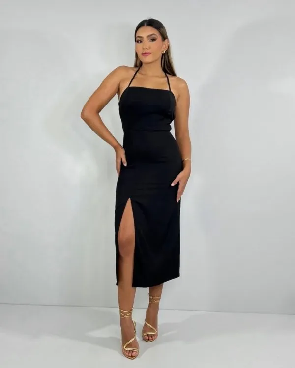 Vestido Edna - Preto