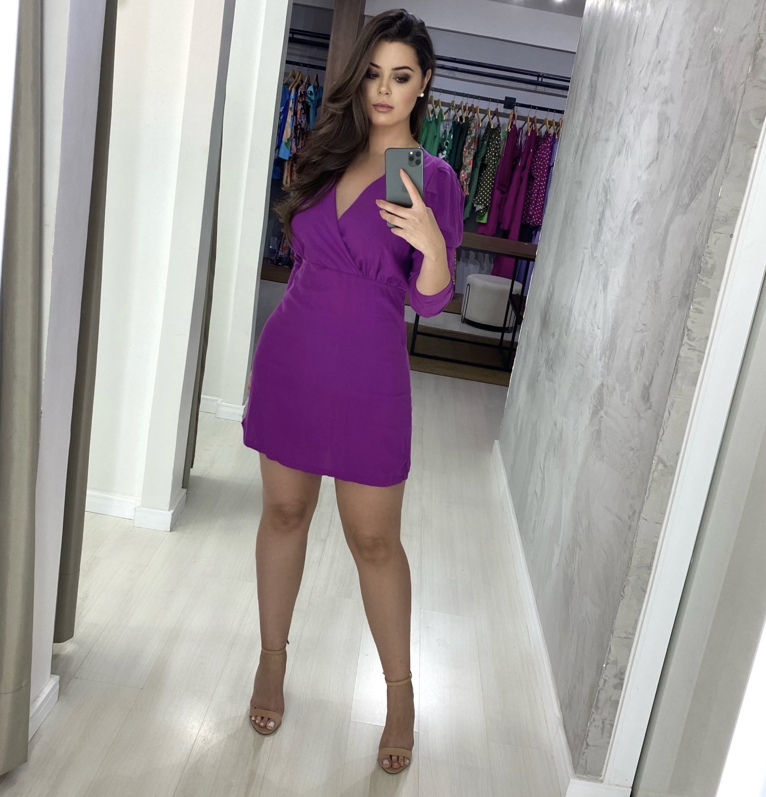 Macaquinho Débora - Roxo - Image 2