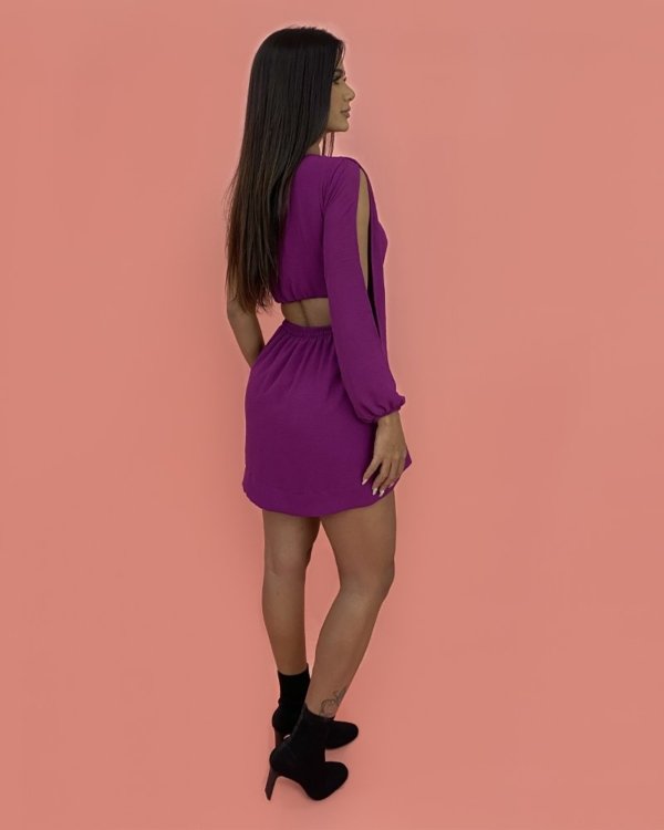 Vestido Rubi - Roxo