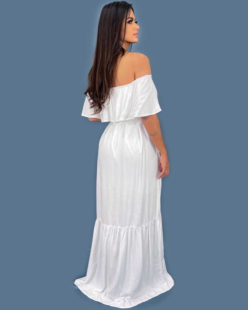 Vestido Luíza - Branco - Image 2
