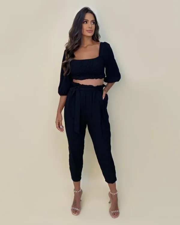 Conjunto Cíntia - Preto