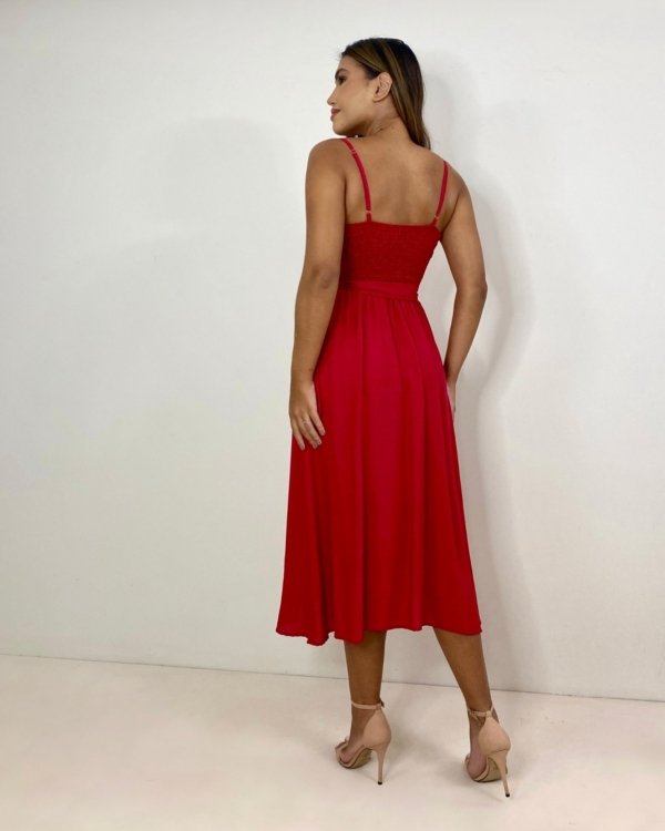 Vestido Hermione - Vermelho