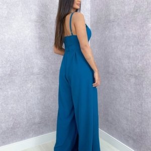 Macacão Ivete - Azul Petróleo - Image 2