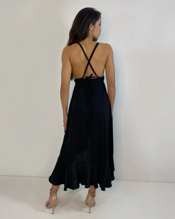 Vestido Zaya - Preto