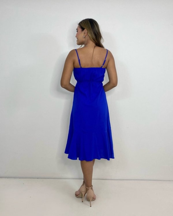 Vestido Cora - Azul Royal