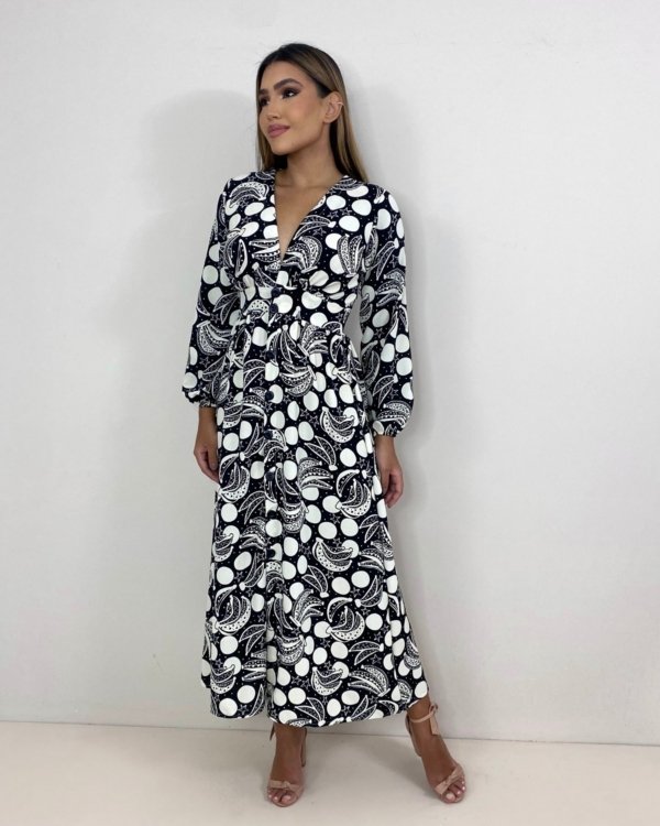 Vestido Clara - Estampa Banana