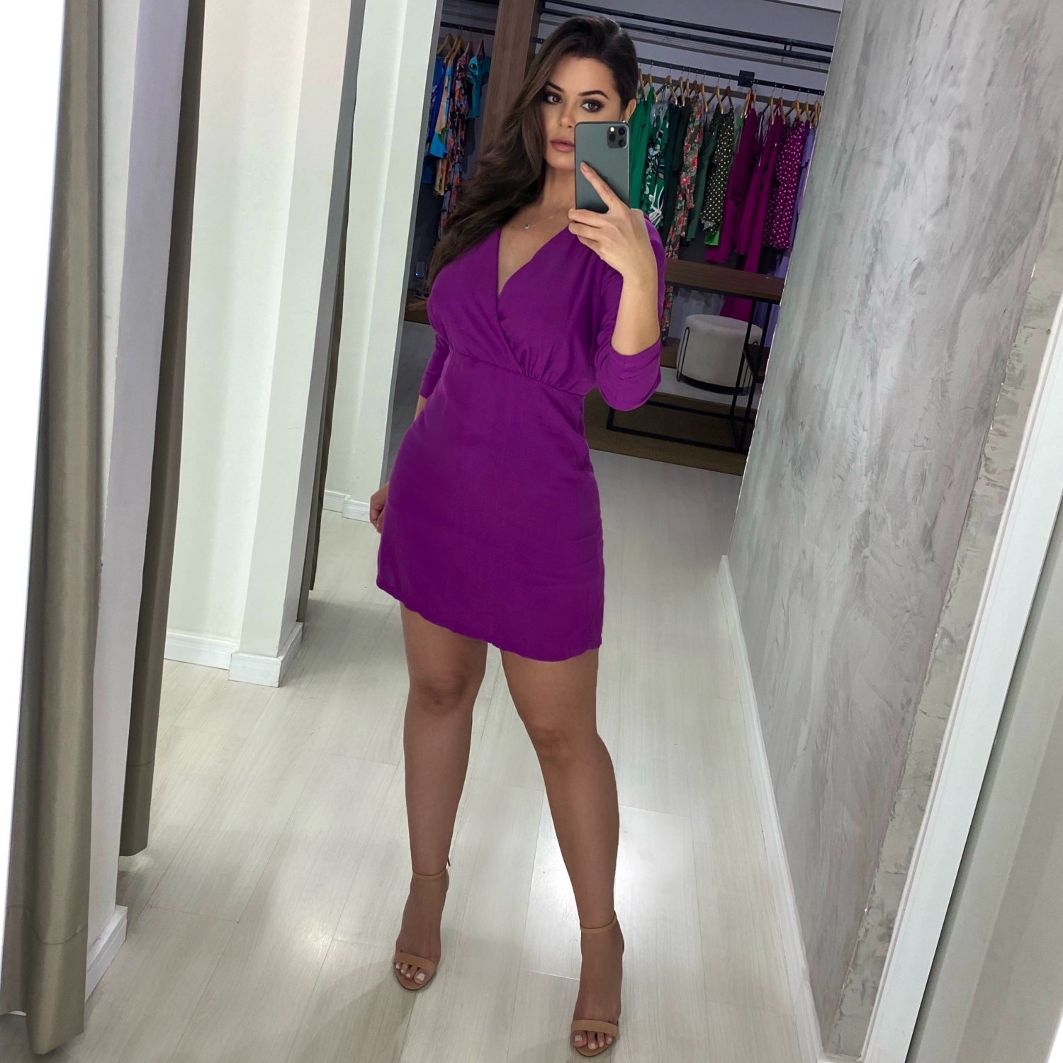 Macaquinho Débora - Roxo - Image 1