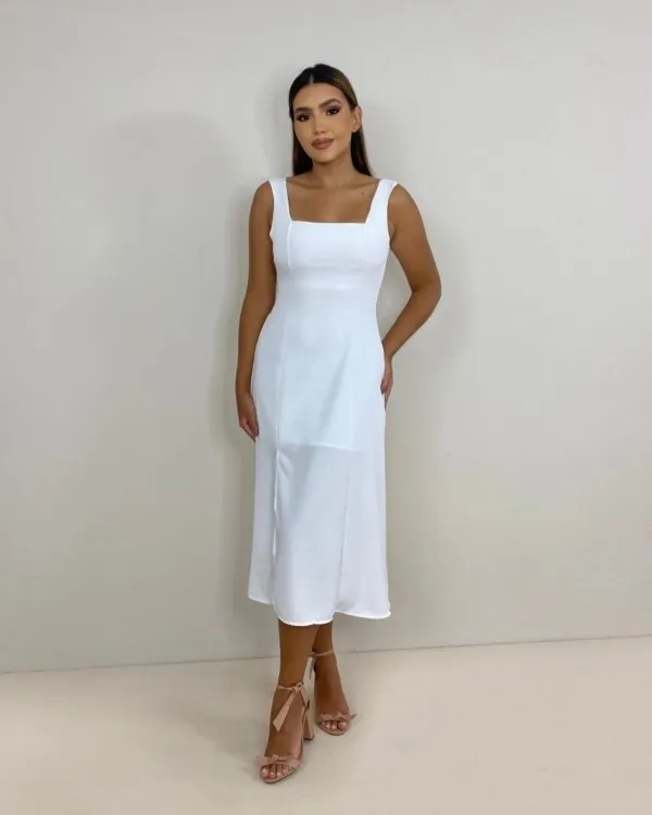 Vestido Roberta - Branco