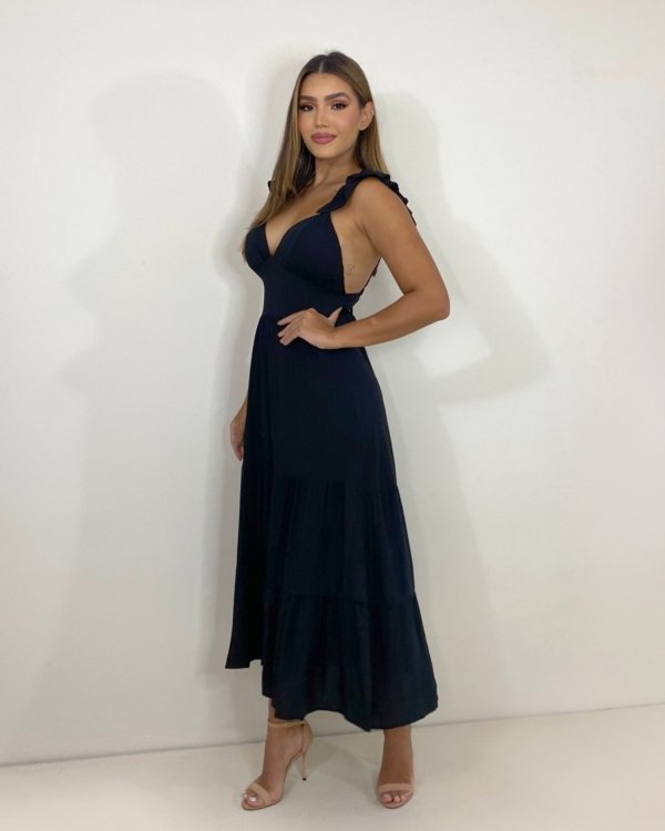 Vestido Maitê - Preto