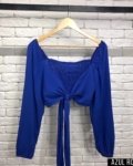 Cropped Multiformas – Azul Royal