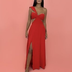 Vestido Antonela - Vermelho - Image 1