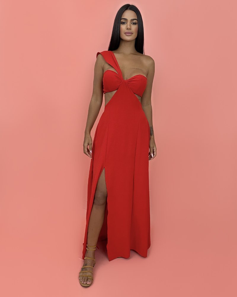 Vestido Antonela - Vermelho