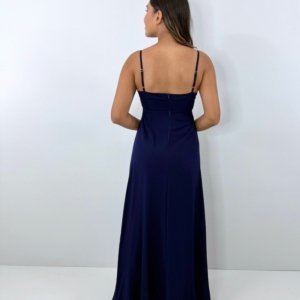 Vestido Eliana - Azul Marinho - Image 2