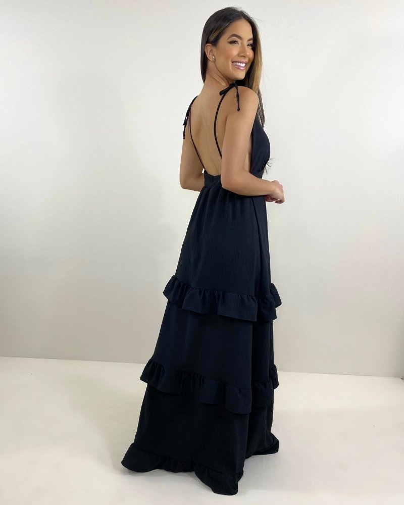Vestido Elsa - Preto - Image 2