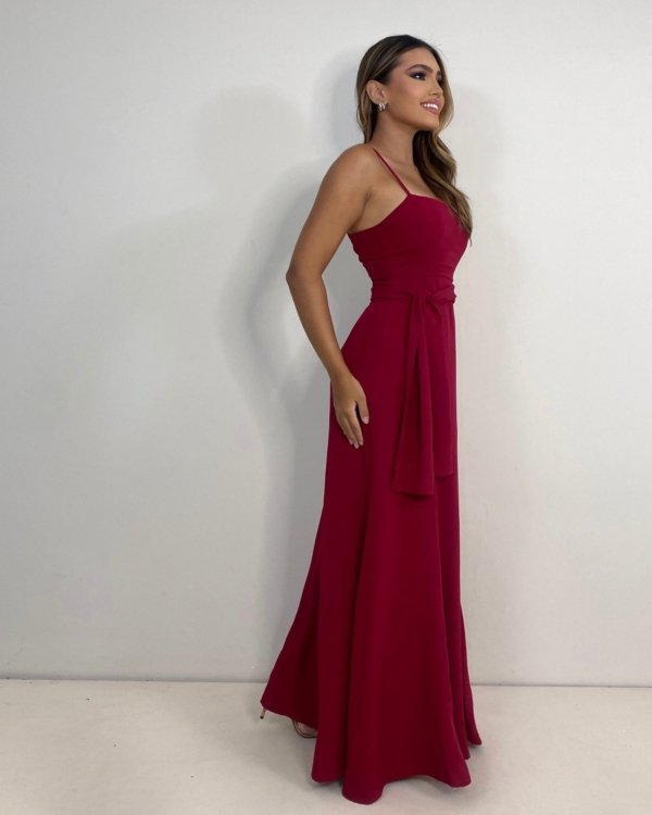 Vestido Lina - Marsala