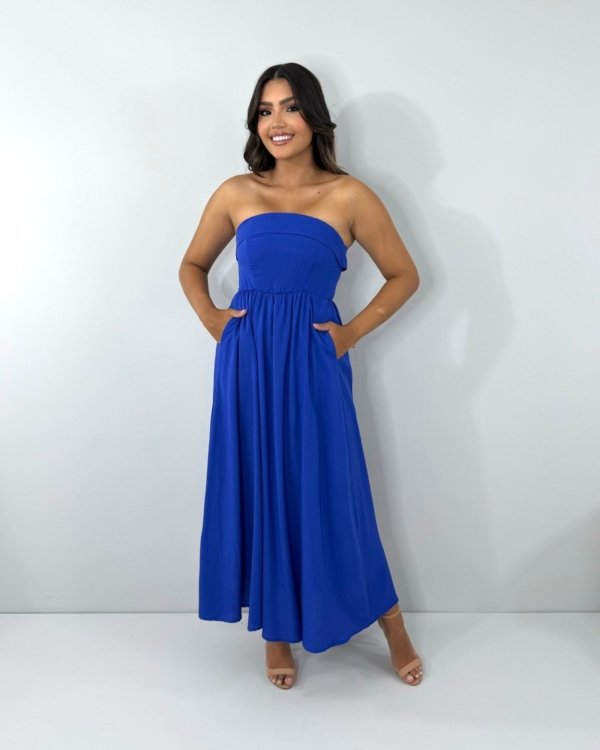 Vestido Perla - Azul Royal
