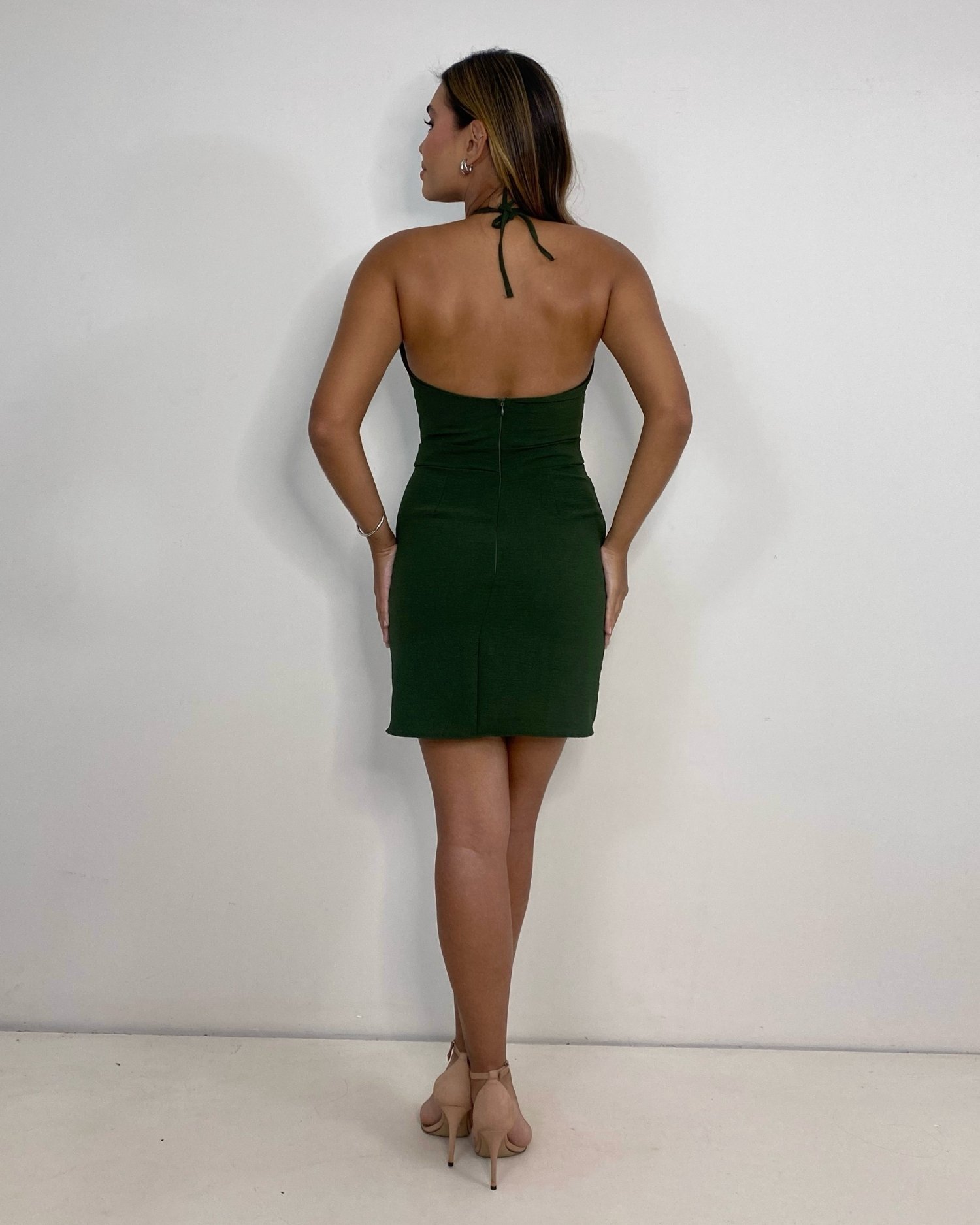 Vestido Lorena - Verde Militar - Image 7