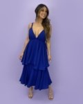 Vestido Hellen – Azul Royal