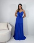 Vestido Camila – Azul Royal
