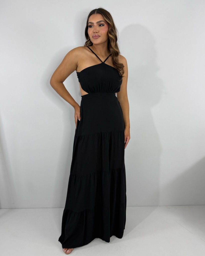 Vestido Ayla - Preto