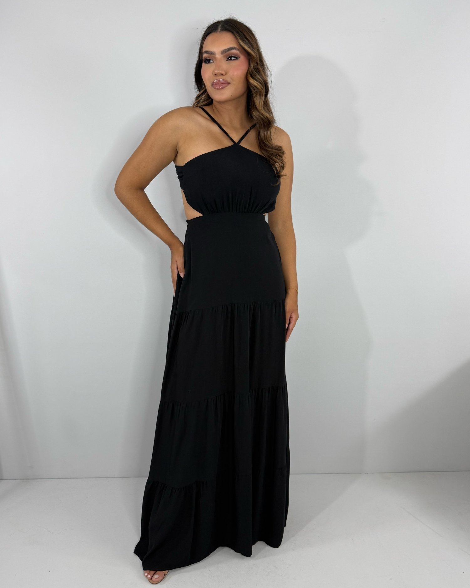 Vestido Ayla - Preto - Image 1