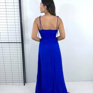 Vestido Drica Longo - Azul Royal - Image 5