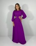 Vestido Giza – Roxo