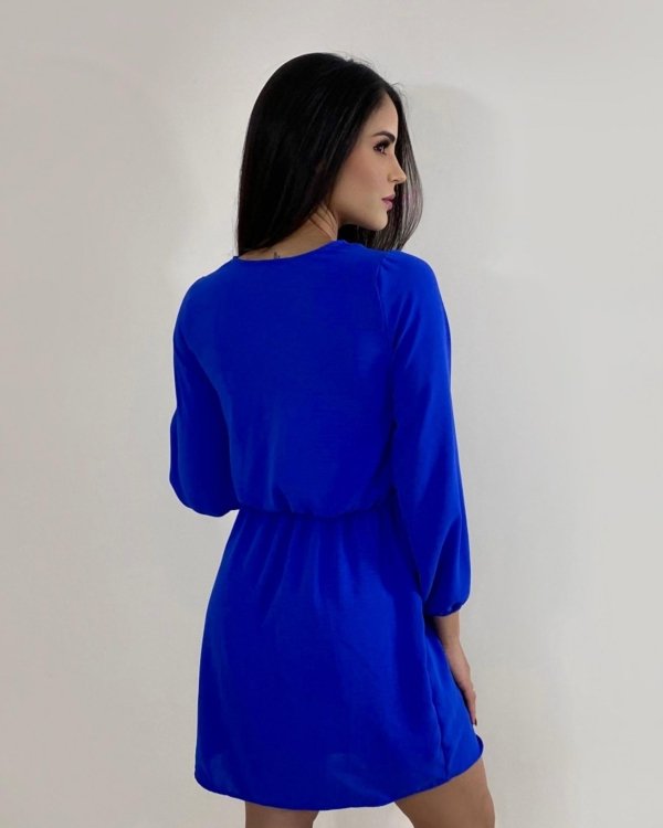 Vestido Samara - Azul Royal