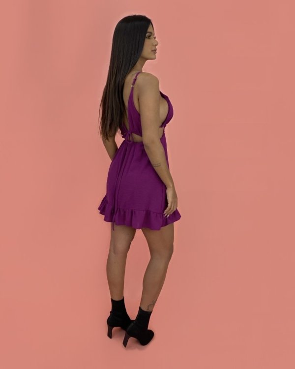 Vestido Nicole - Roxo